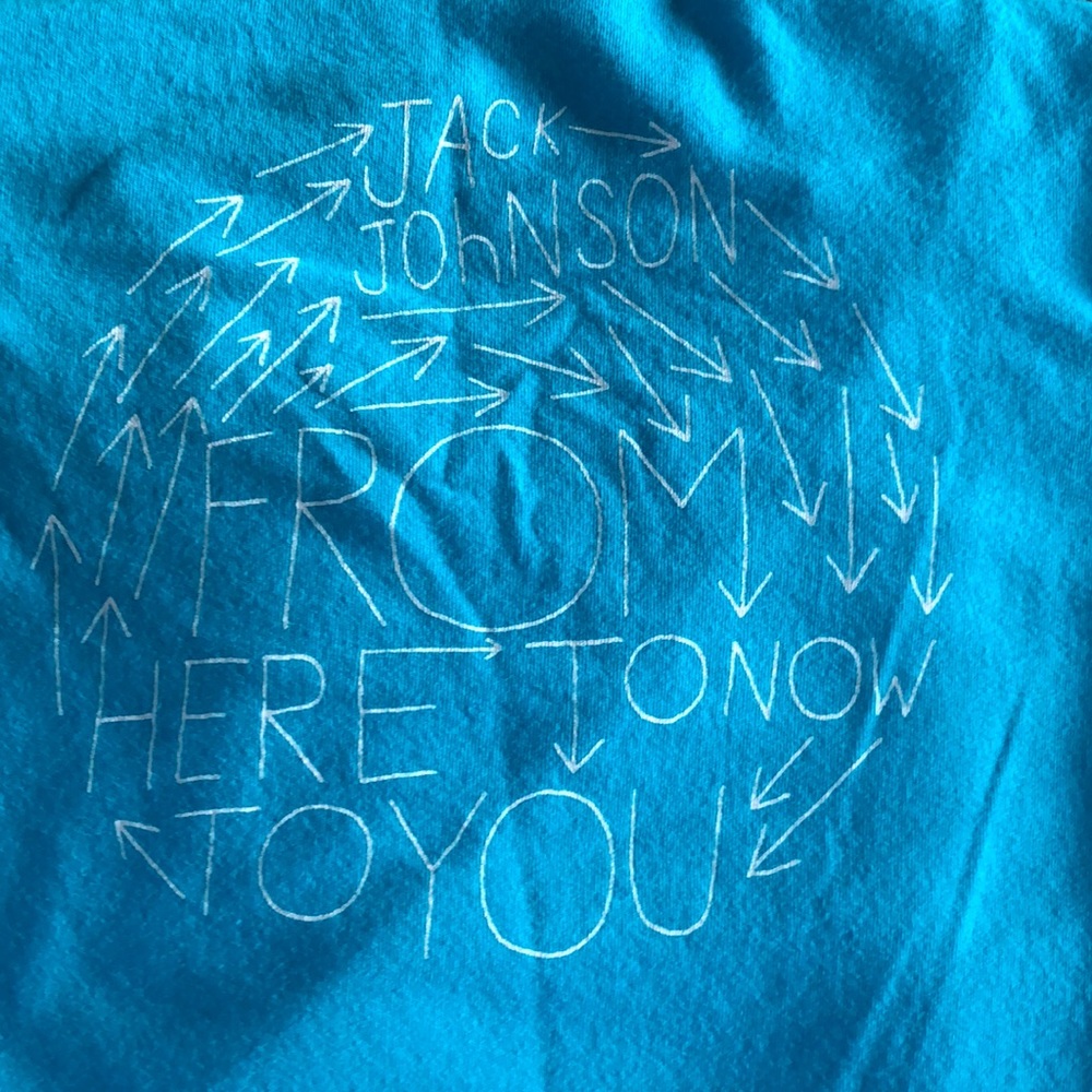 Jack Johnson concert tee